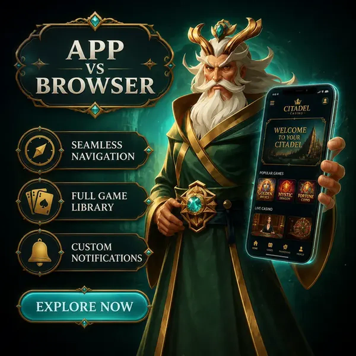Application mobile BetOnRed Casino brillant tandis que le gardien accueille les joueurs à la passerelle numérique